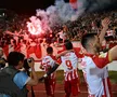 Partizan - Steaua Roșie, derby incendiar » 4 goluri, suporteri intrați pe teren și gazon incendiat