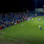 Unirea Slobozia - Rapid, foto: captură de ecran Prima Sport