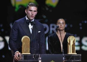 Viktor Gyokeres a primit trofeul pentru cel mai bun marcator, deși Kylian Mbappe câștigase „Gheata de Aur” » Explicația unei anomalii