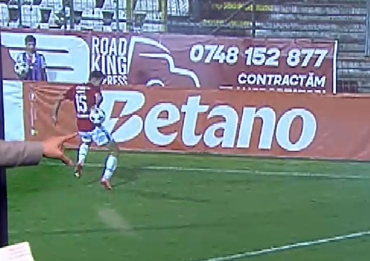 Faza controversată din Oțelul - Craiova