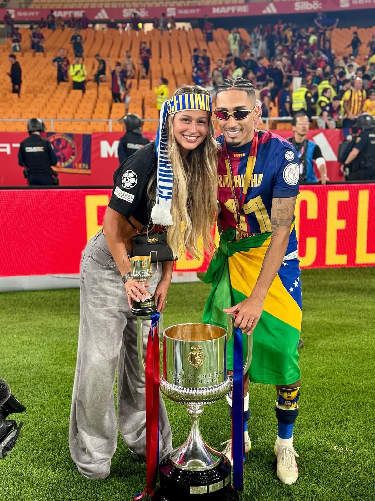 Natalia Belloli, soția lui Raphinha