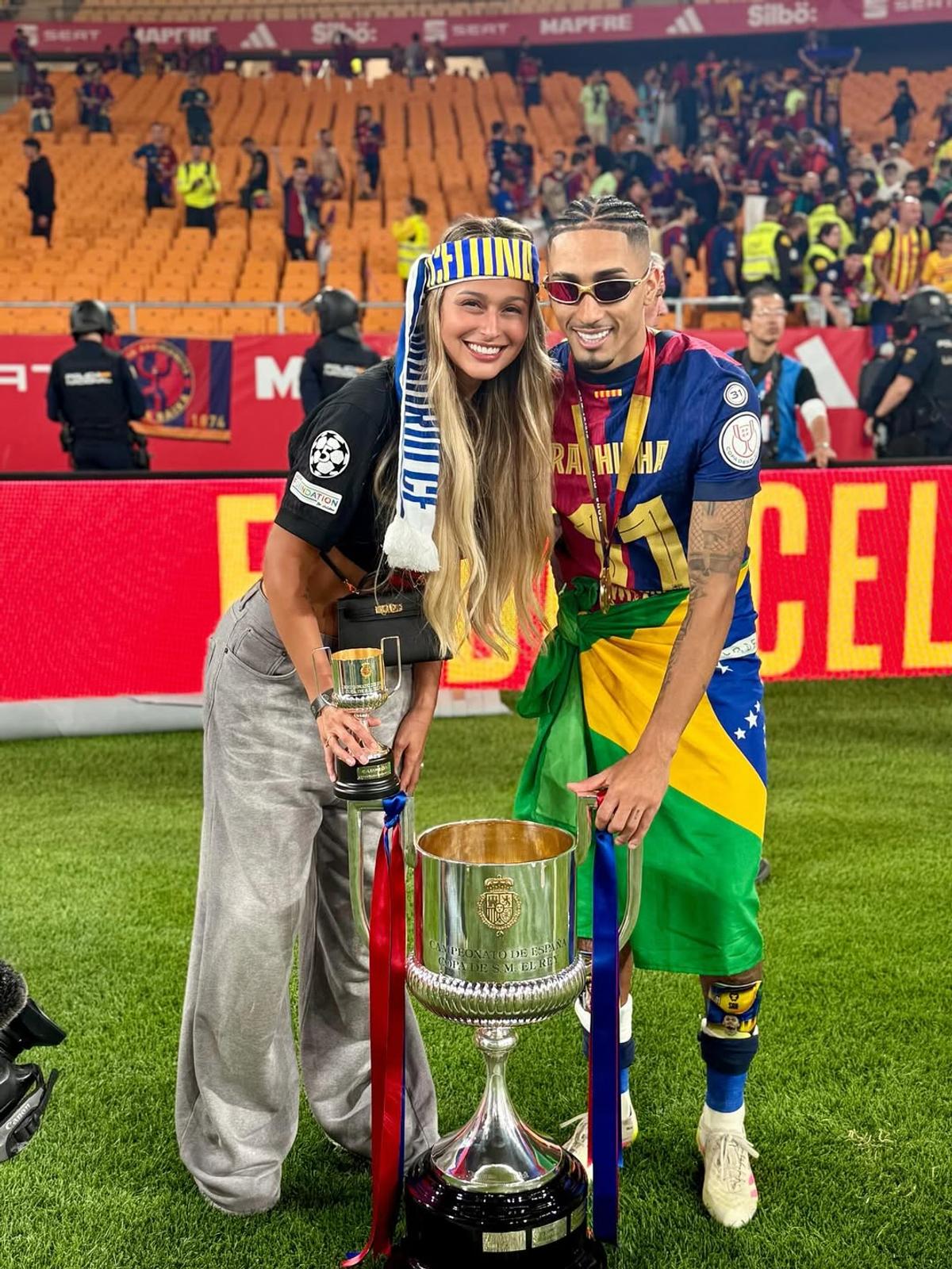 Natalia Belloli, soția lui Raphinha