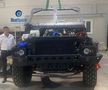 Cum arată VLAH, primul blindat 4x4 produs în România // foto: Blue Space Technology