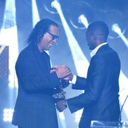 Ronaldinho și Dembele la Gala Balonului de Aur 2025/ foto Imago Images