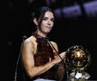 Aitana Bonmati la decernarea Balonului de Aur/ foto: Imago