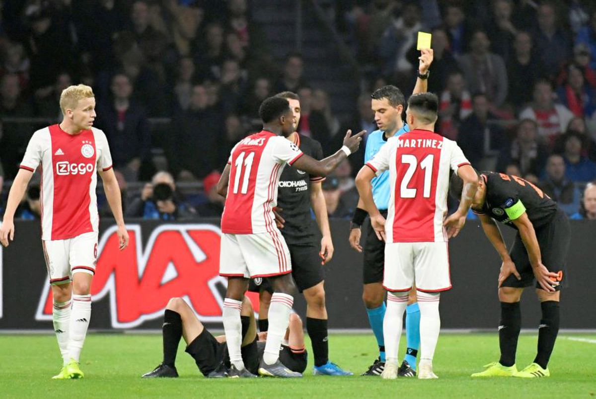 AJAX - CHELSEA 0-1 // FOTO Salvat de VAR! Evoluția brigăzii lui Ovidiu Hațegan analizată de expertul GSP, Theodor Jumătate