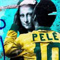 Un graffiti în Brazilia celebrează ziua de naștere a fotbalistului, foto: Guliver/gettyimages