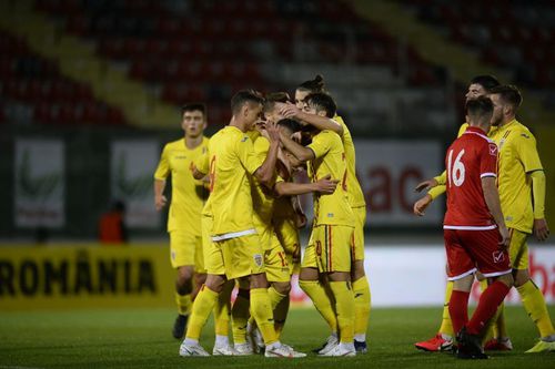 România U21 a câștigat ultimul meci disputat, 4-1 cu Malta U21