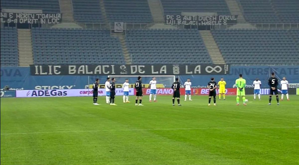 Craiova - Clinceni // Moment reculegere, bannere