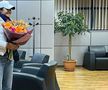 Emma Răducanu a primit un buchet de flori