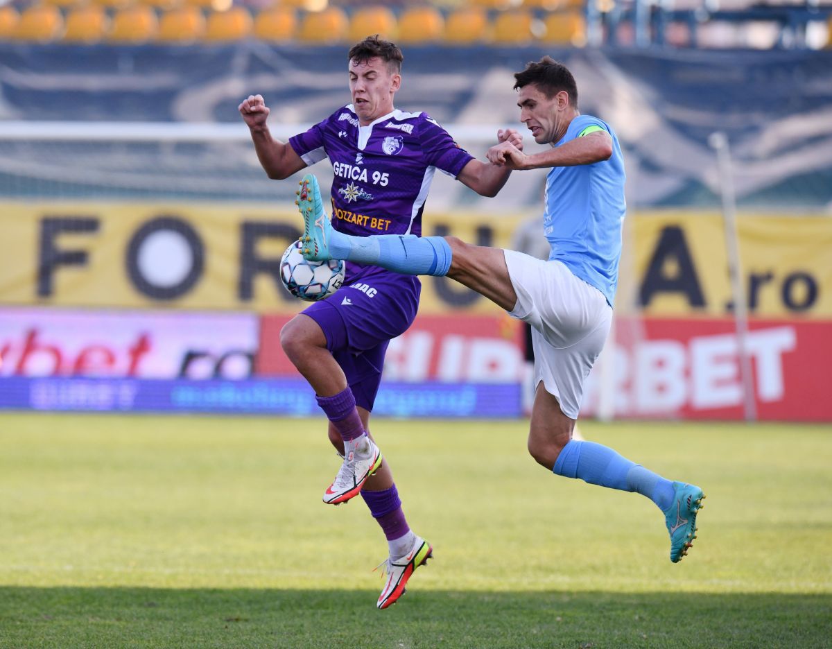 FC Voluntari - FC Argeș 0-2. Alb-violeții opresc seria de invincibilitate a ilfovenilor! Clasamentul actualizat