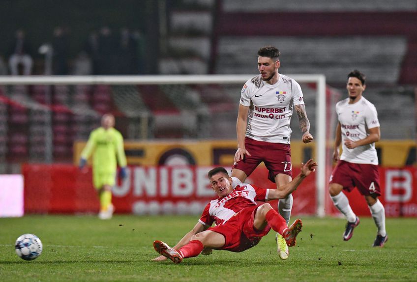 Dinamo și Rapid au remizat, scor 1-1, în derby-ul rundei #13 din Liga 1.