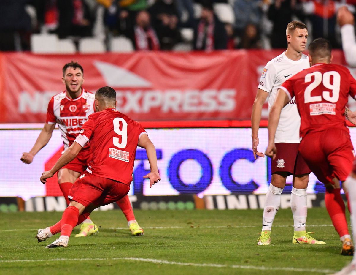 Două goluri de vis în primul Dinamo - Rapid după 6 ani! Clasamentul ACUM