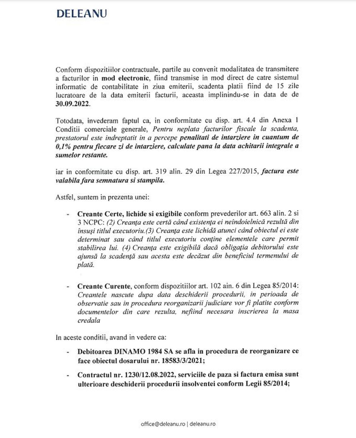 O firmă de securitate cere falimentul lui Dinamo! GSP.ro a intrat în posesia documentelor
