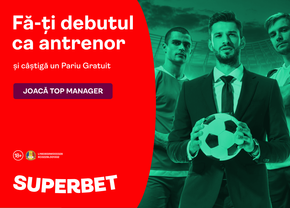 E timpul să devii Top Manager: participă gratuit la noul joc și alege-ți super echipa!