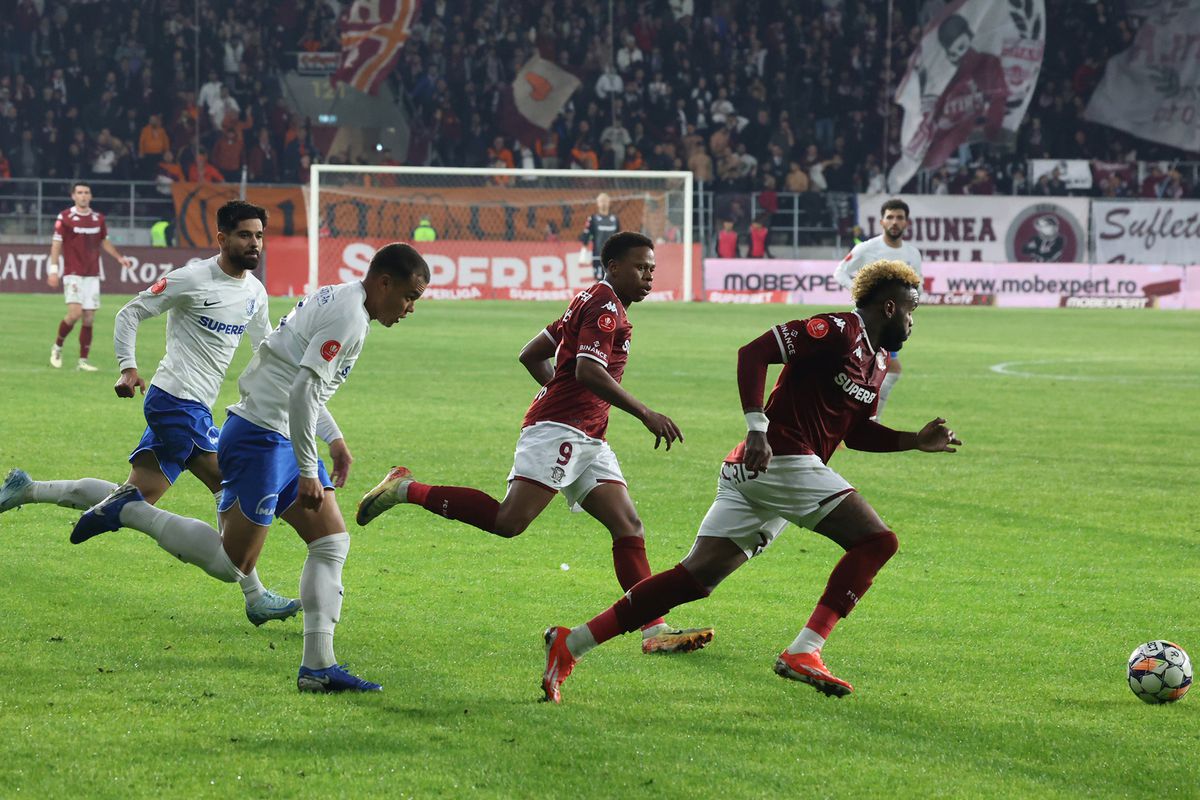 Fotografii de la meciul Rapid - Farul 5-0