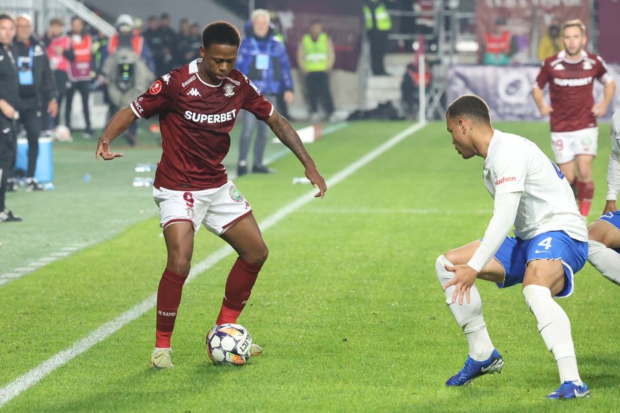 Titularul de la Rapid, accidentat în meciul cu CFR Cluj: „A suferit o contractură”