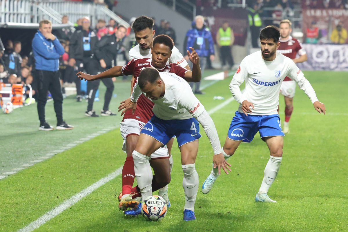 Fotografii de la meciul Rapid - Farul 5-0