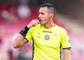 Cine este Marco Di Bello, arbitrul de la Rangers - FCSB » De la cel mai bun debutant în Serie A la suspendare pentru erori împotriva aceleiași echipe