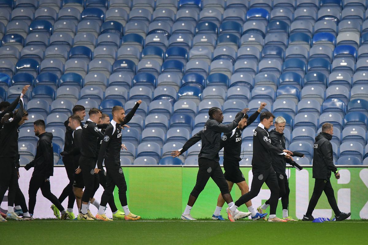 antrenament fcsb glasgow ibrox park