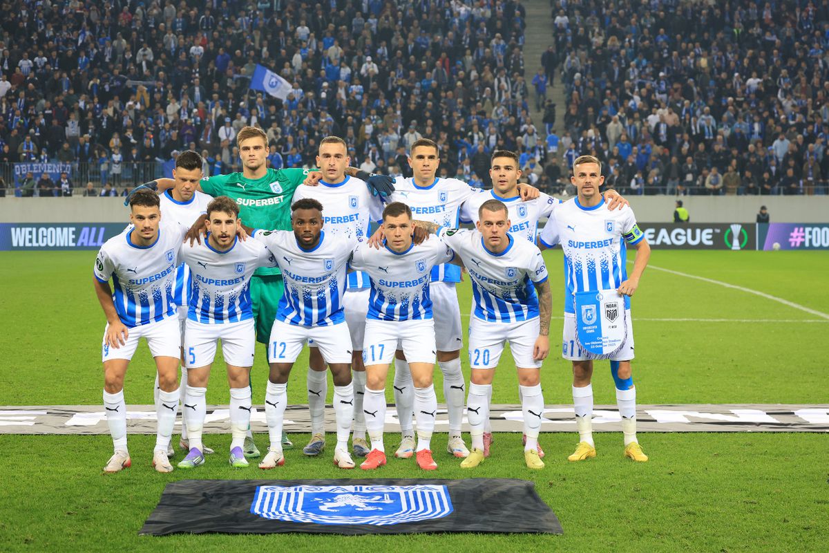 Momente speciale în Bănie: ce scenografie au pregătit oltenii pentru partida cu Noah, după ce s-au dat în stambă la adresa UEFA