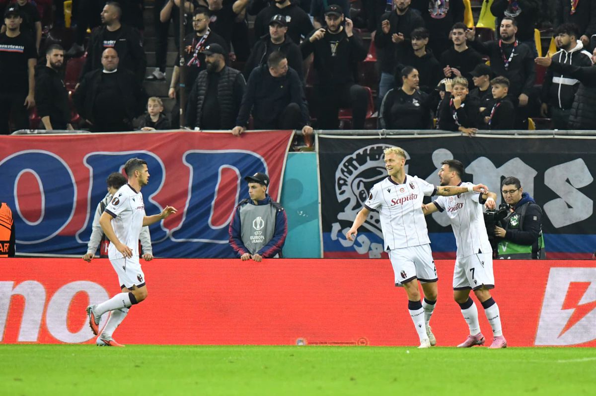 Raul Rusescu, la pauza FCSB - Bologna: „Să recunoaștem!”