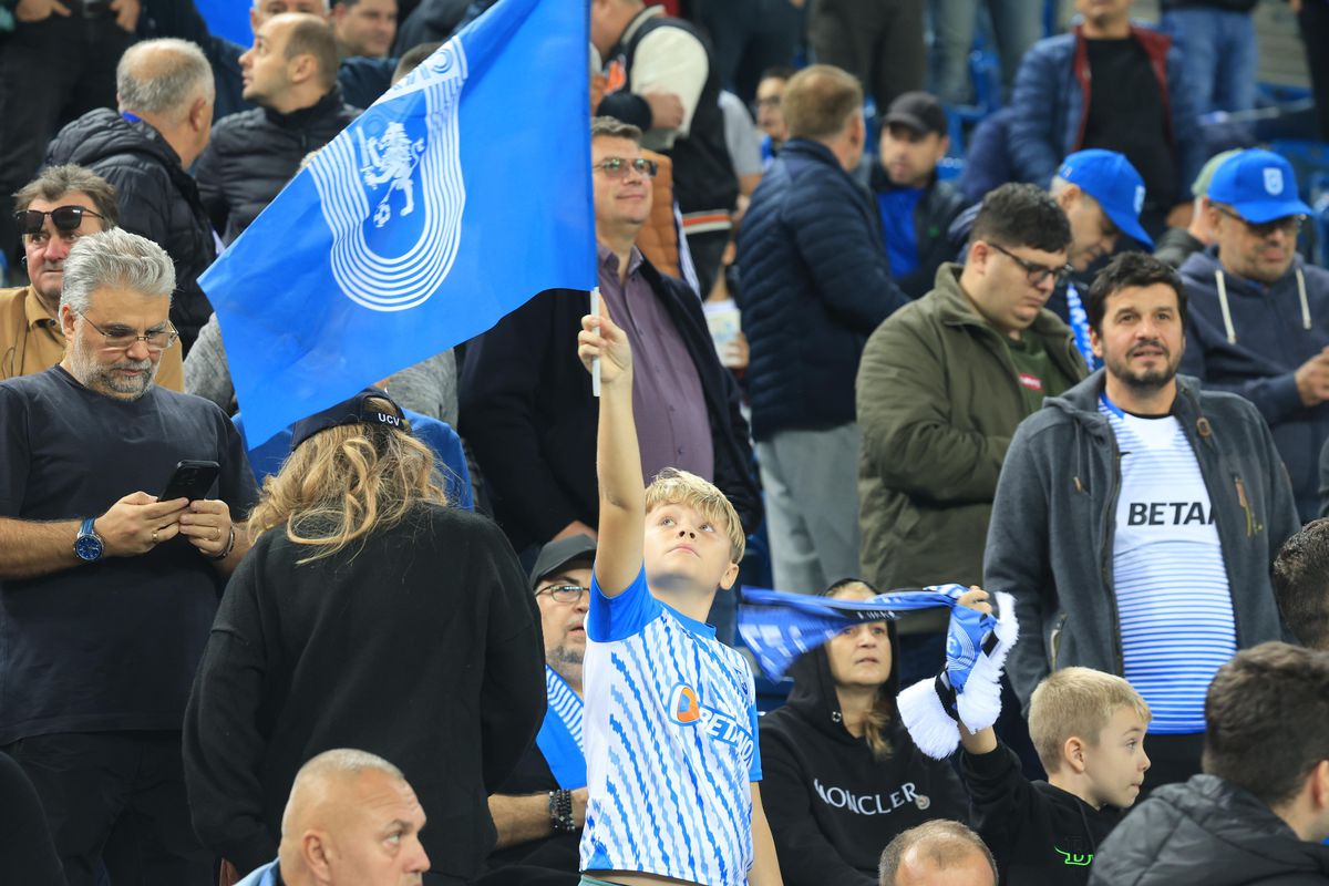 Universitatea Craiova - Noah, scenografia oltenilor // foto: Ionuț Iordache (GSP)