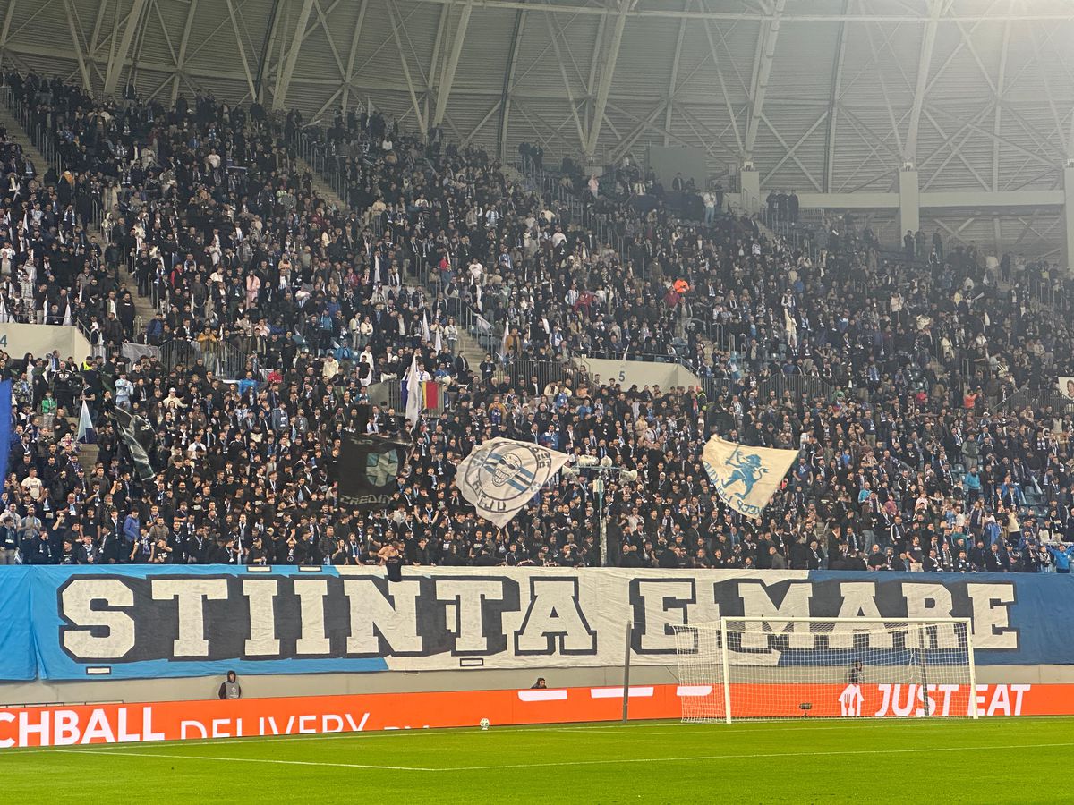 Universitatea Craiova - Noah, scenografia oltenilor // foto: Ionuț Iordache (GSP)