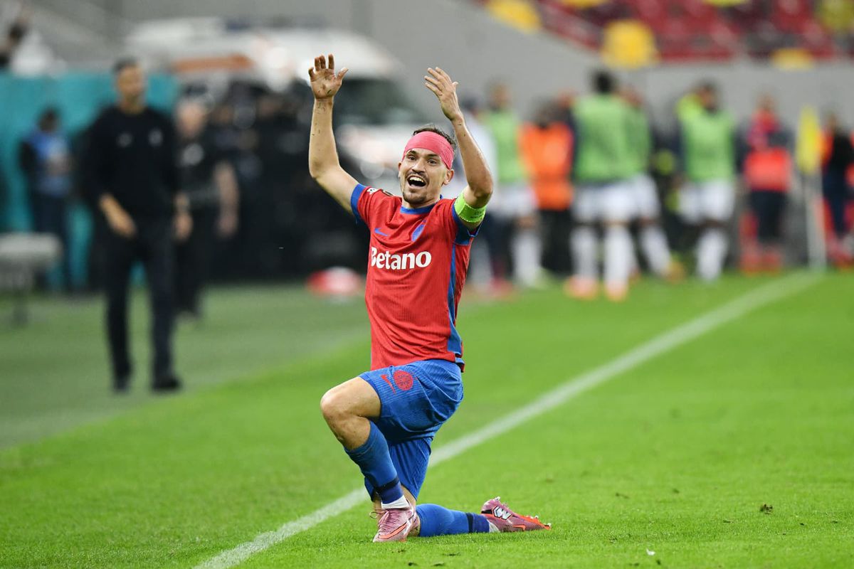 Raul Rusescu, la pauza FCSB - Bologna: „Să recunoaștem!”