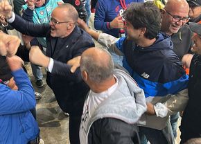 Are o avere de 70 de milioane de dolari și a surprins pe toată lumea la FCSB - Bologna » A coborât din lojă și a mers în galeria italienilor