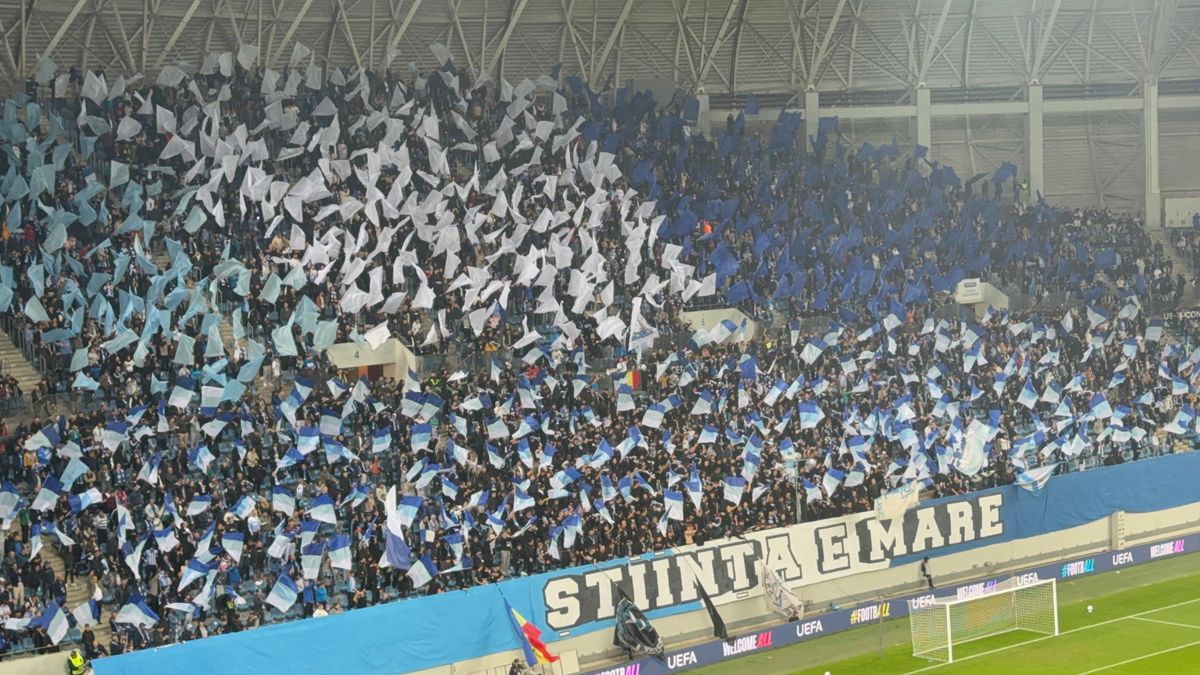 Universitatea Craiova - Noah, scenografia oltenilor // foto: Ionuț Iordache (GSP)
