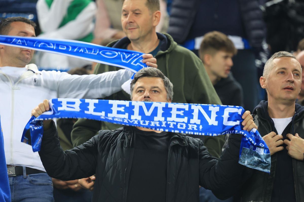 Momente speciale în Bănie: ce scenografie au pregătit oltenii pentru partida cu Noah, după ce s-au dat în stambă la adresa UEFA