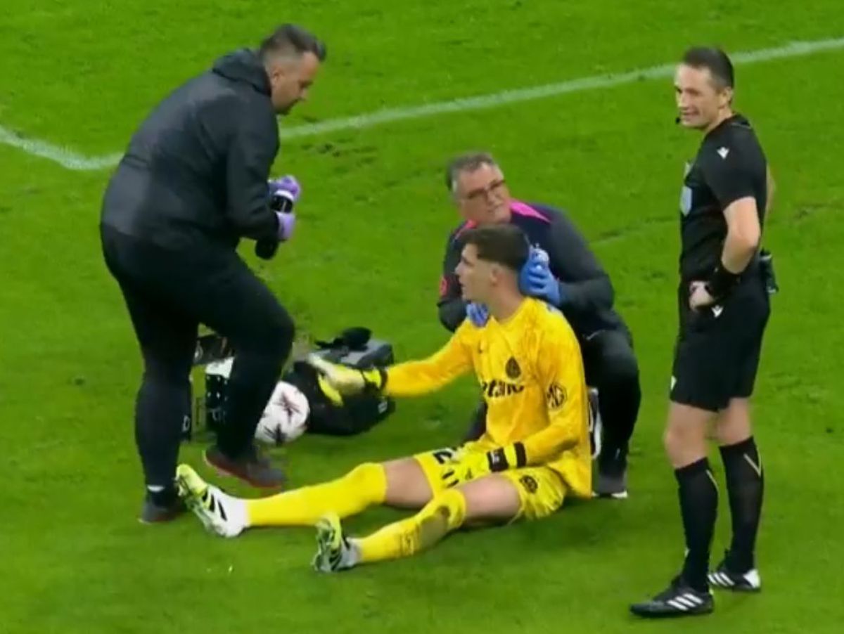 Ștefan Târnovanu, moment delicat în prima repriză cu „bătăușul” de la Bologna » I-a arătat obrazul