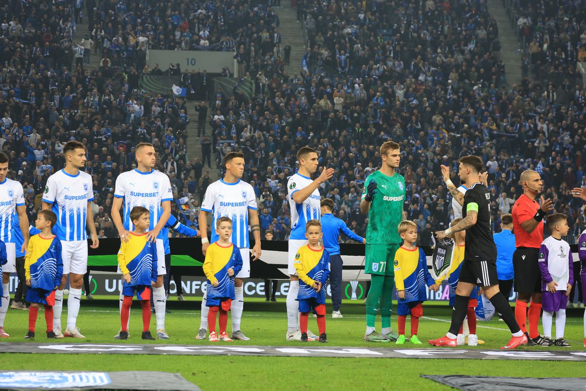 Momente speciale în Bănie: ce scenografie au pregătit oltenii pentru partida cu Noah, după ce s-au dat în stambă la adresa UEFA