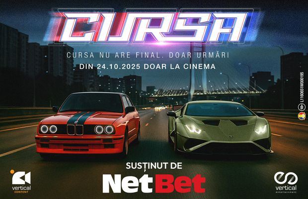 Filmul românesc „Cursa” se lansează în cinematografe pe 24 octombrie, inclusiv în format 4DX