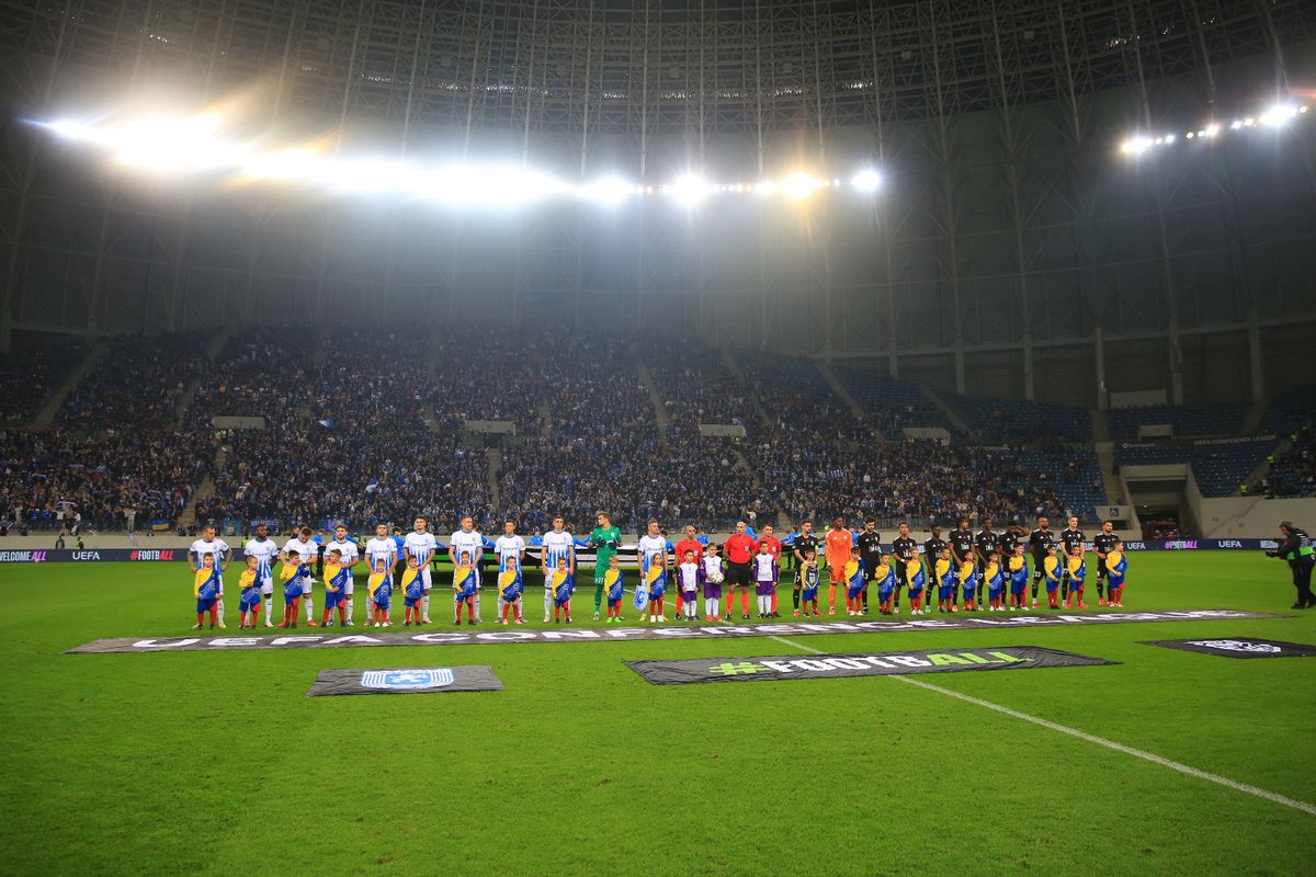 Momente speciale în Bănie: ce scenografie au pregătit oltenii pentru partida cu Noah, după ce s-au dat în stambă la adresa UEFA