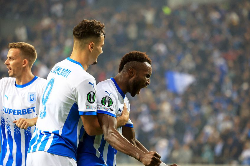 Monday Etim a înscris contra lui Noah // foto: Ionuț Iordache (GSP)