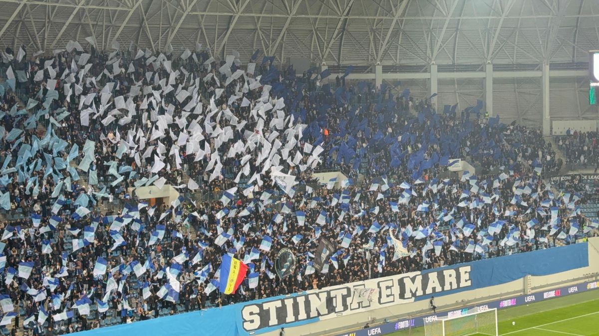 Universitatea Craiova - Noah, scenografia oltenilor // foto: Ionuț Iordache (GSP)