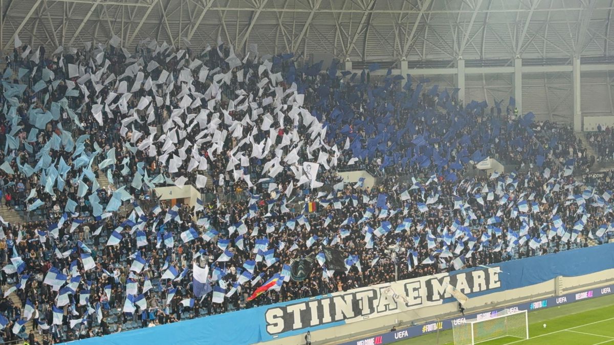 Universitatea Craiova - Noah, scenografia oltenilor // foto: Ionuț Iordache (GSP)