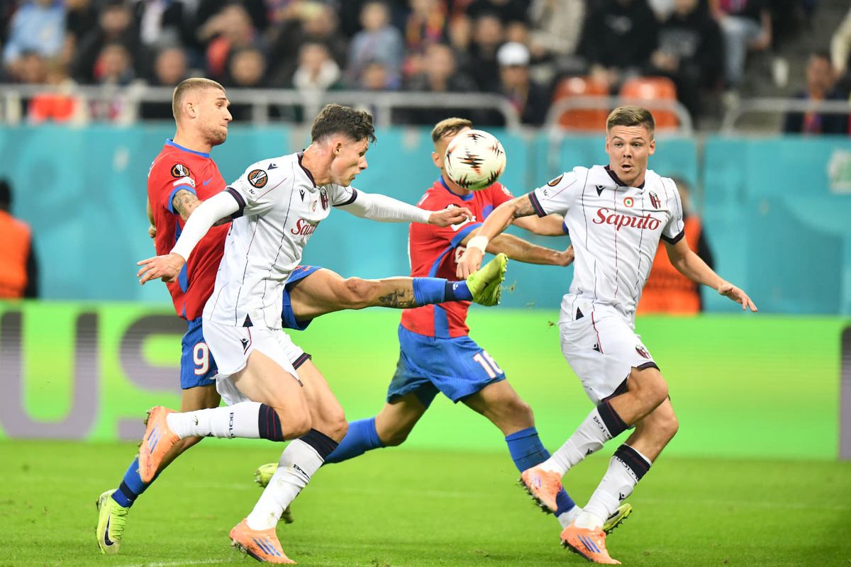 Raul Rusescu, la pauza FCSB - Bologna: „Să recunoaștem!”