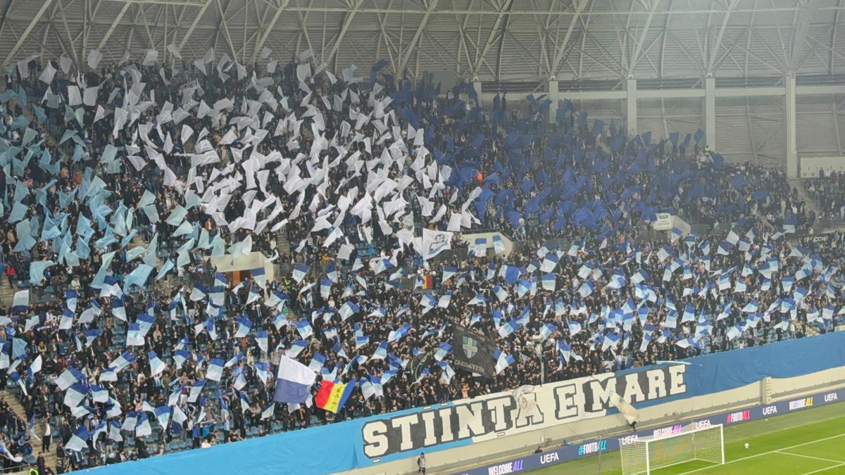 Universitatea Craiova - Noah, scenografia oltenilor // foto: Ionuț Iordache (GSP)