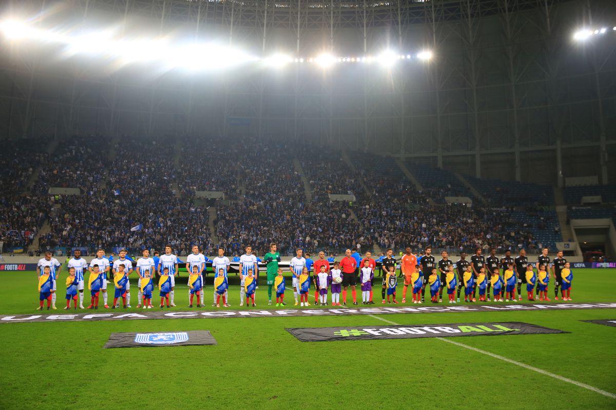 Momente speciale în Bănie: ce scenografie au pregătit oltenii pentru partida cu Noah, după ce s-au dat în stambă la adresa UEFA