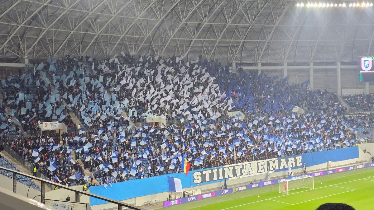 Universitatea Craiova - Noah, scenografia oltenilor // foto: Ionuț Iordache (GSP)
