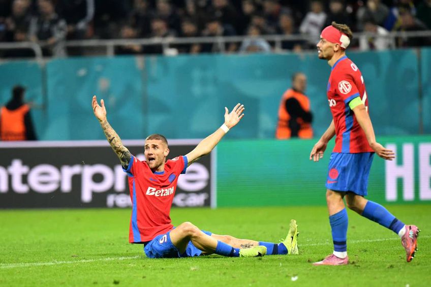 Daniel Bîrligea, la faza de penalty // foto: Cristi Preda (GSP)