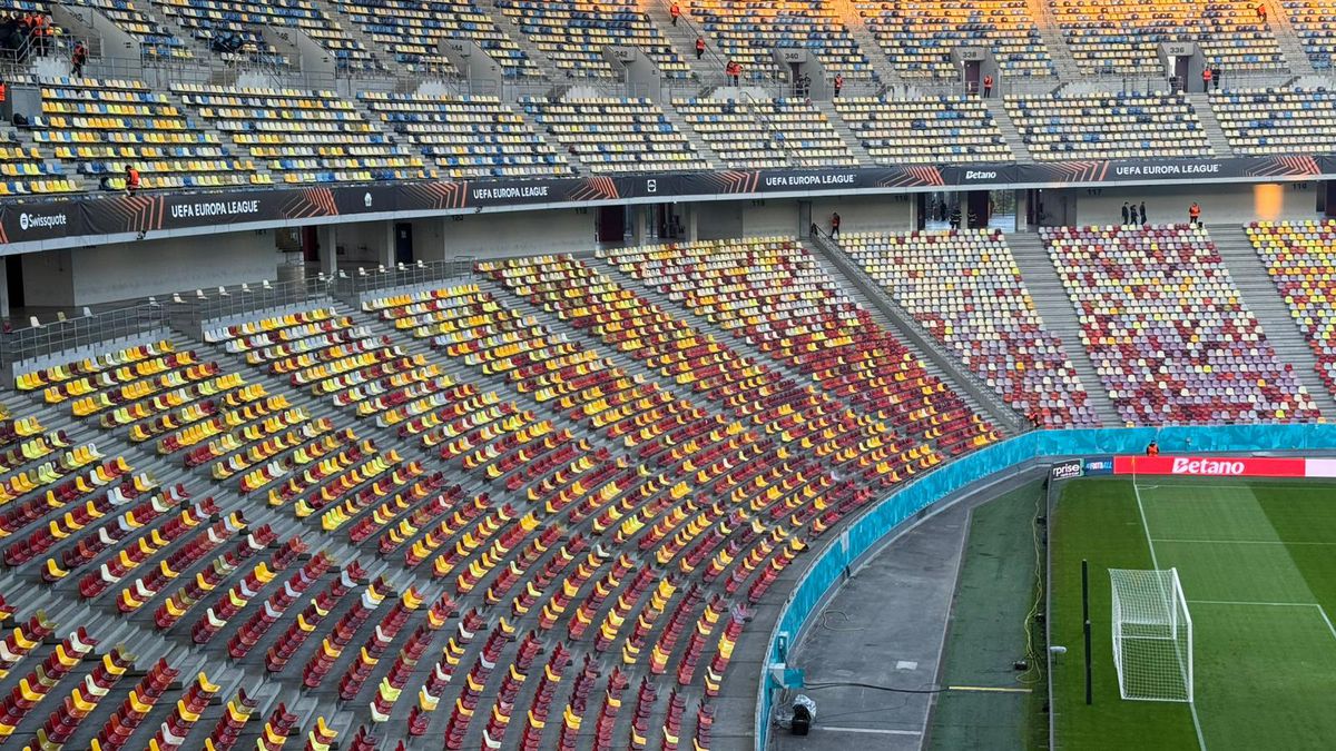 FCSB - Bologna, imagini înainte de meci