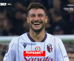 Umilință supremă pentru apărarea celor de la FCSB » Jucătorul de la Bologna l-a imitat pe Zidane în careu, apoi a izbucnit în râs