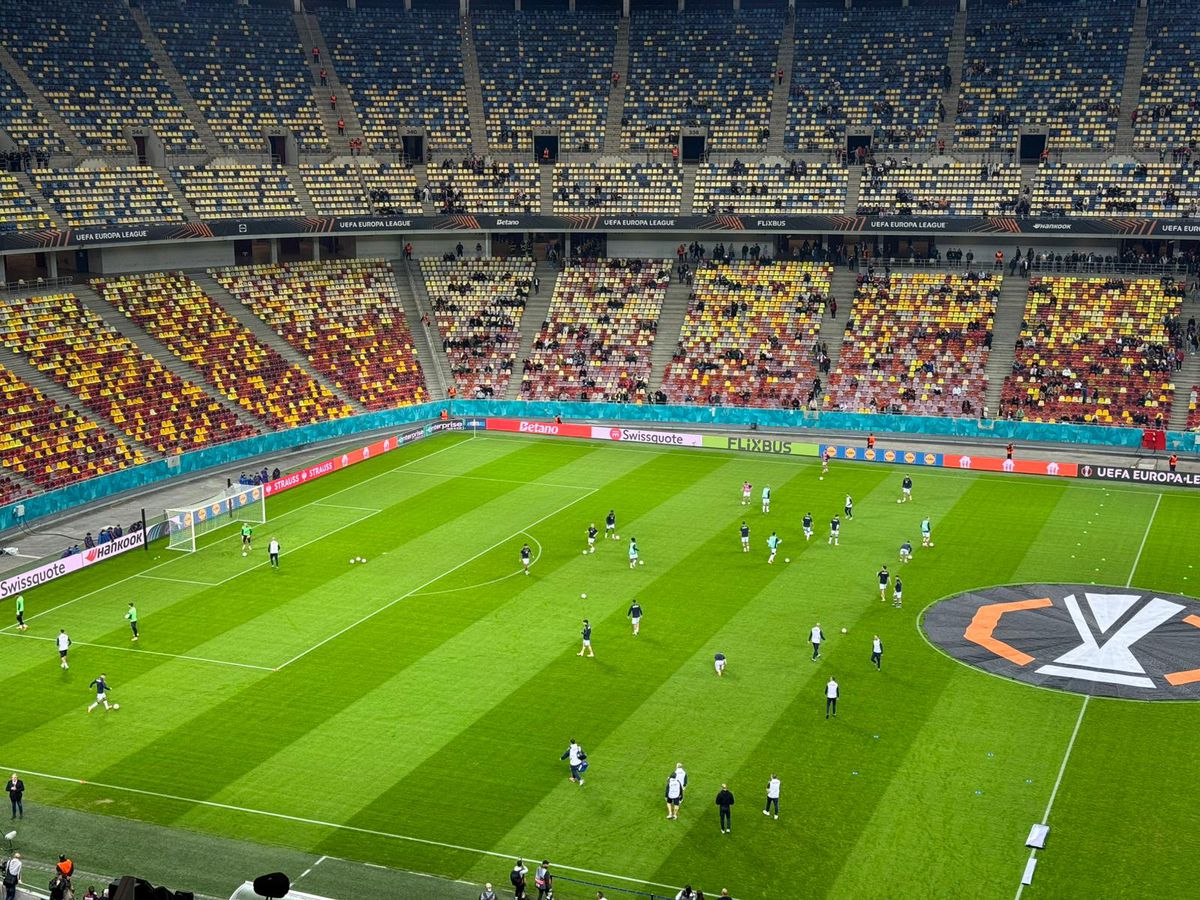 FCSB - Bologna, imagini înainte de meci