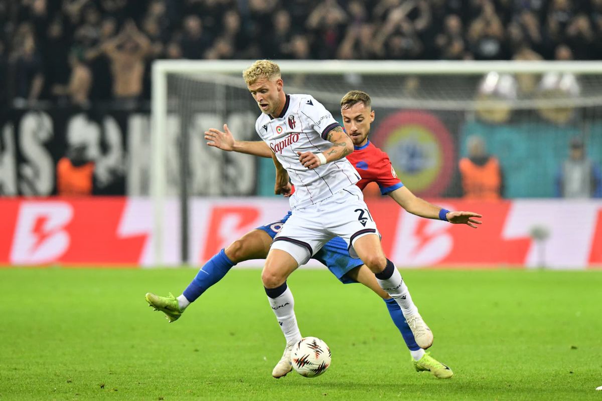 Târnovanu dezvăluie la ce se gândea în minutul 12, când Bologna a făcut 2-0 cu FCSB