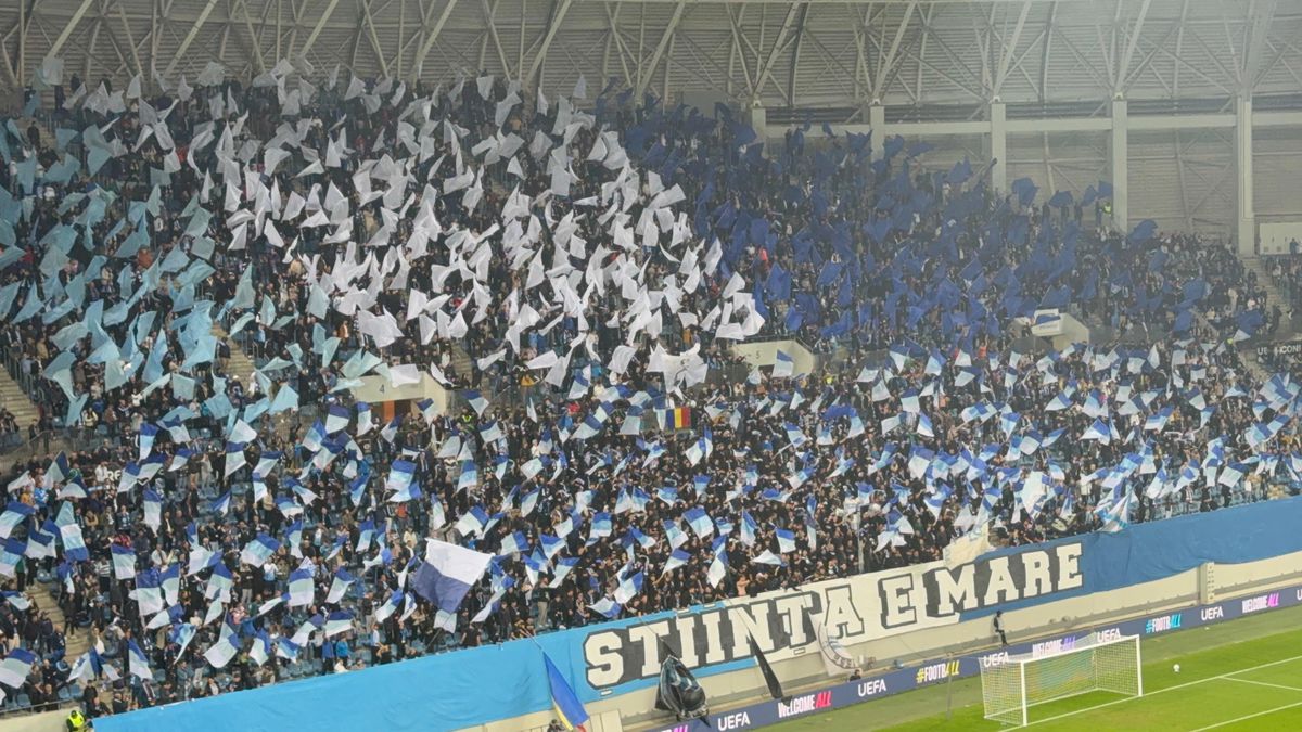 Universitatea Craiova - Noah, scenografia oltenilor // foto: Ionuț Iordache (GSP)