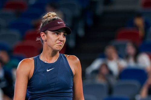 Jaqeuline Cristian nemulțumită de o lovitură FOTO Imago Images